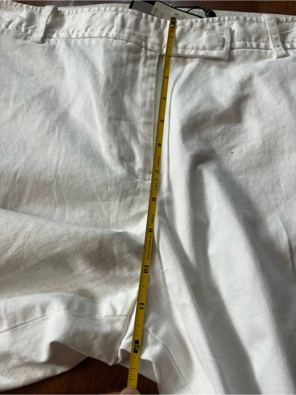 New Talbots White Chino Pants - Picture 7 of 12